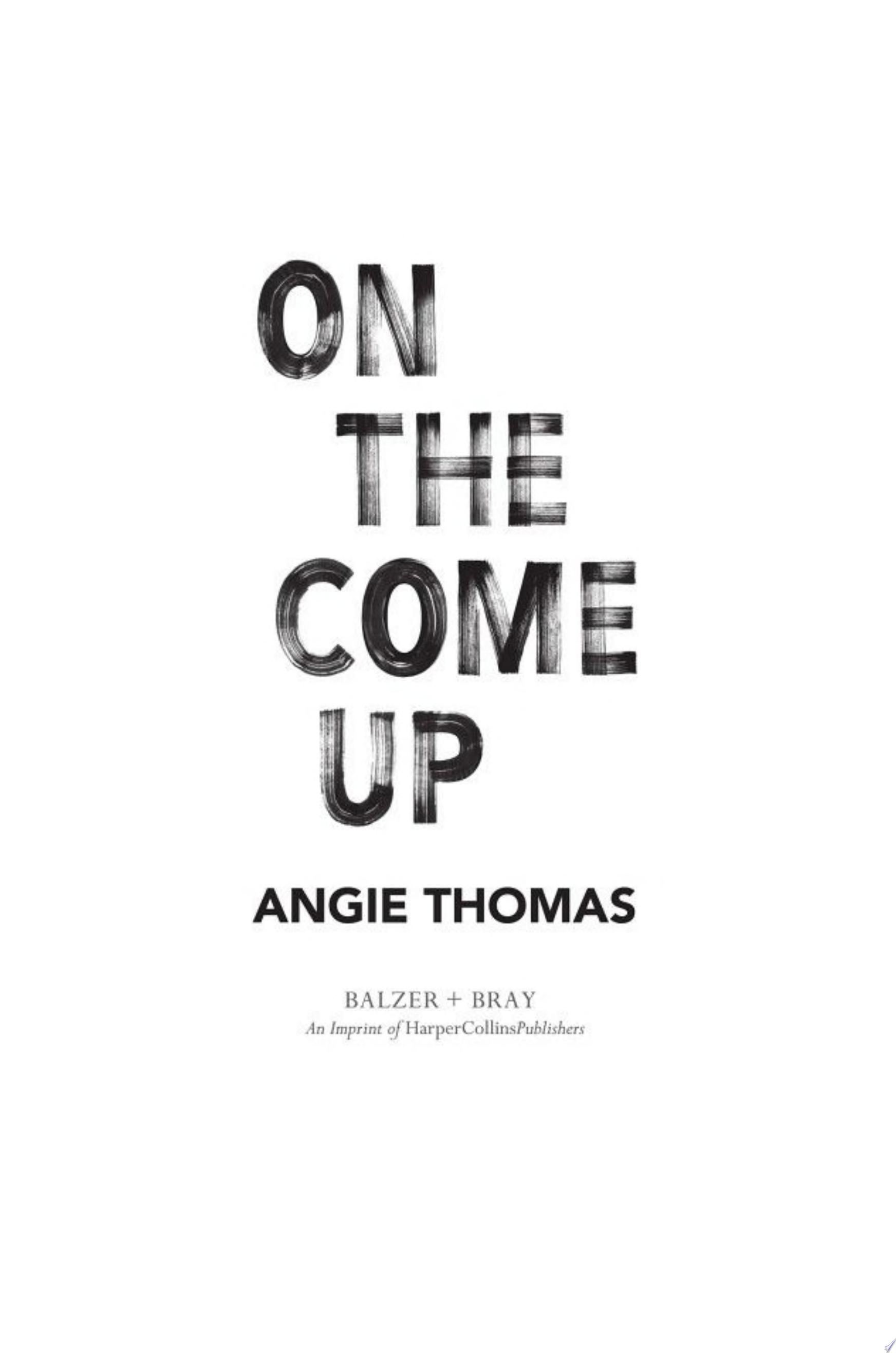 Image for "On the Come Up"