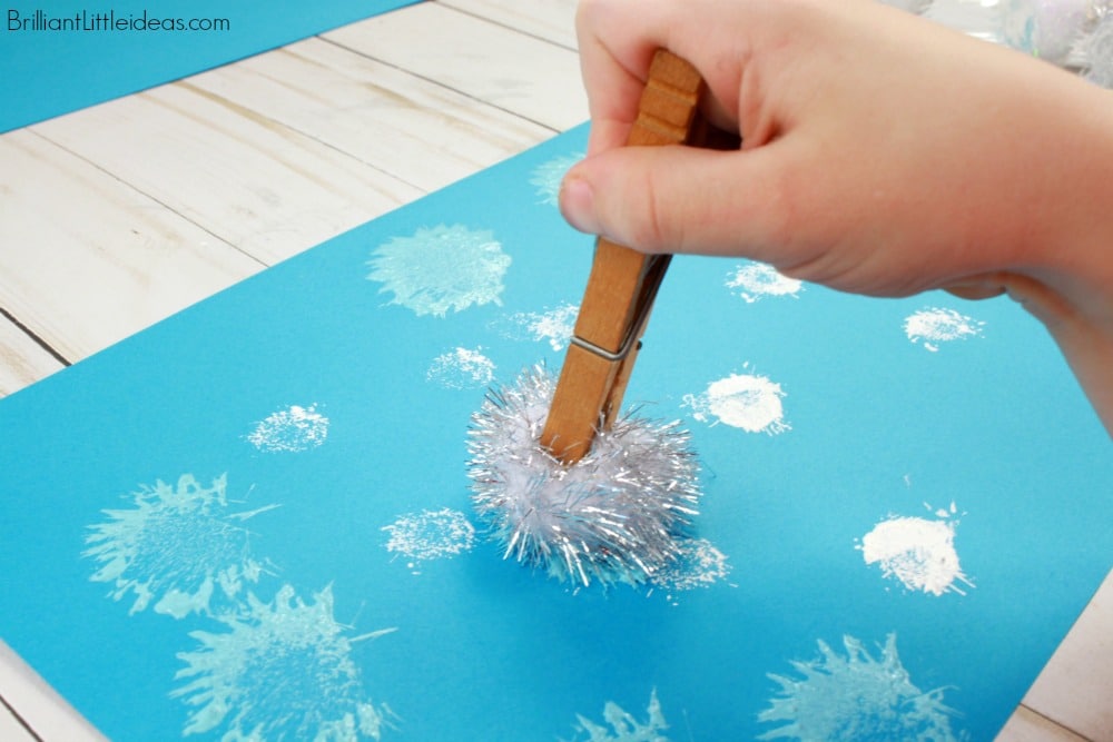 Snowball Painting