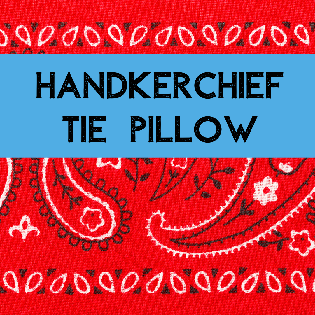 Handkerchief Tie Pillow