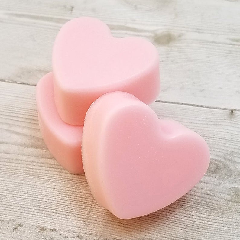 Image of heart shaped soap