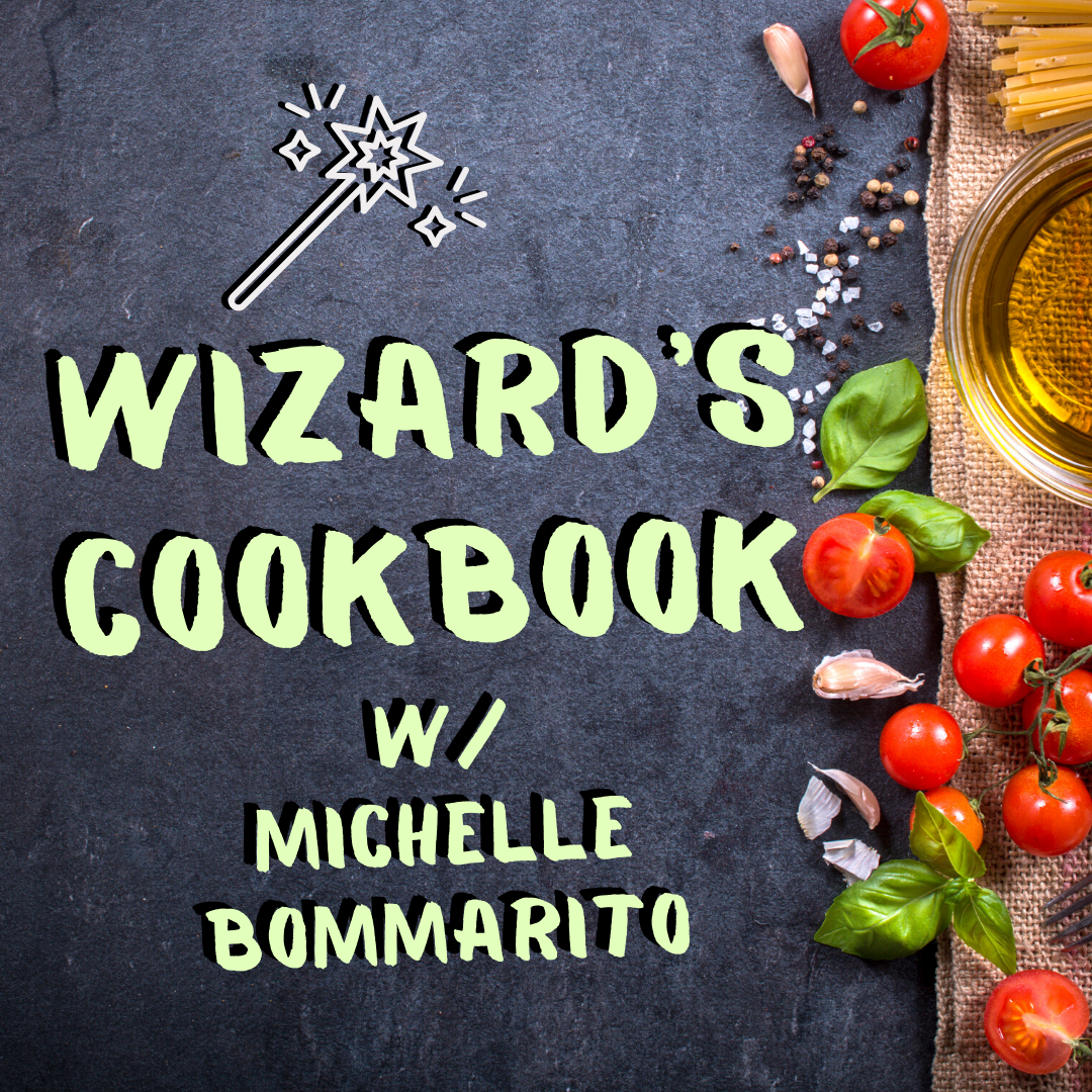 Ingredients with Text Wizard's Cookbook with Michelle Bommarito