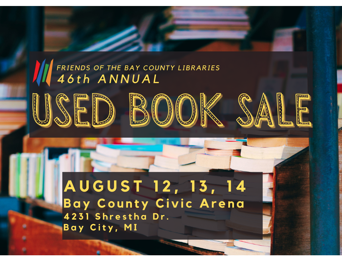 46th Annual Used Book Sale graphic