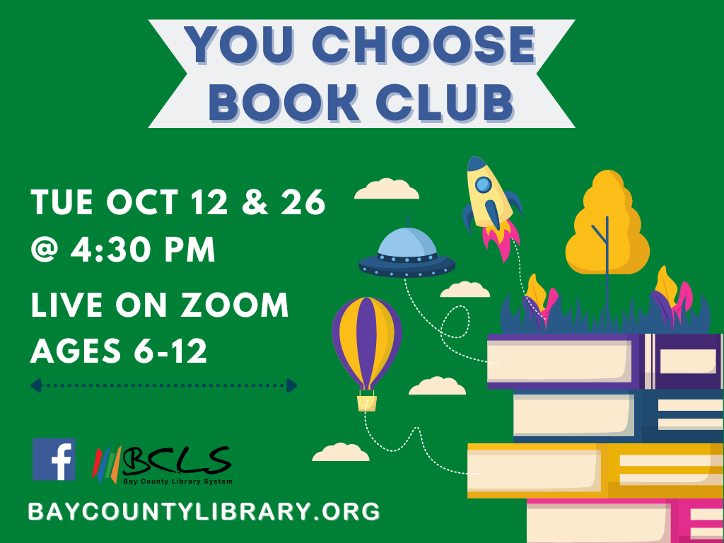 flyer for You Choose Book Club