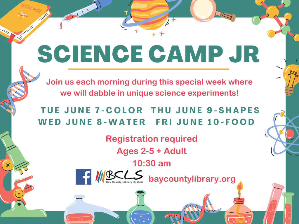 Science Camp Jr flyer
