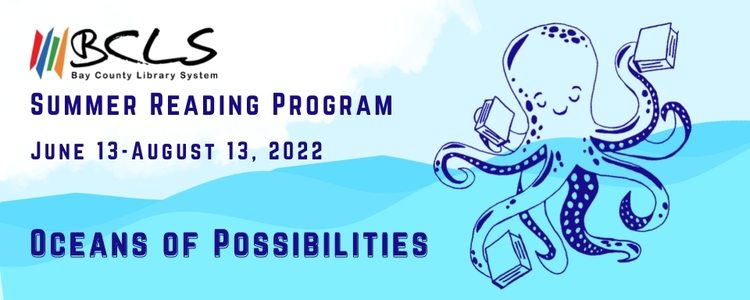 BCLS Summer Reading Program: oceans of possibilities banner