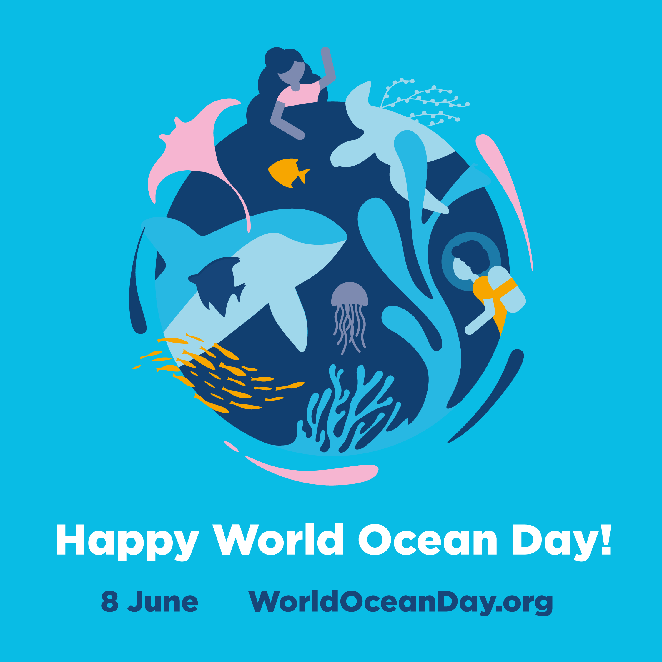 World Ocean Day logo