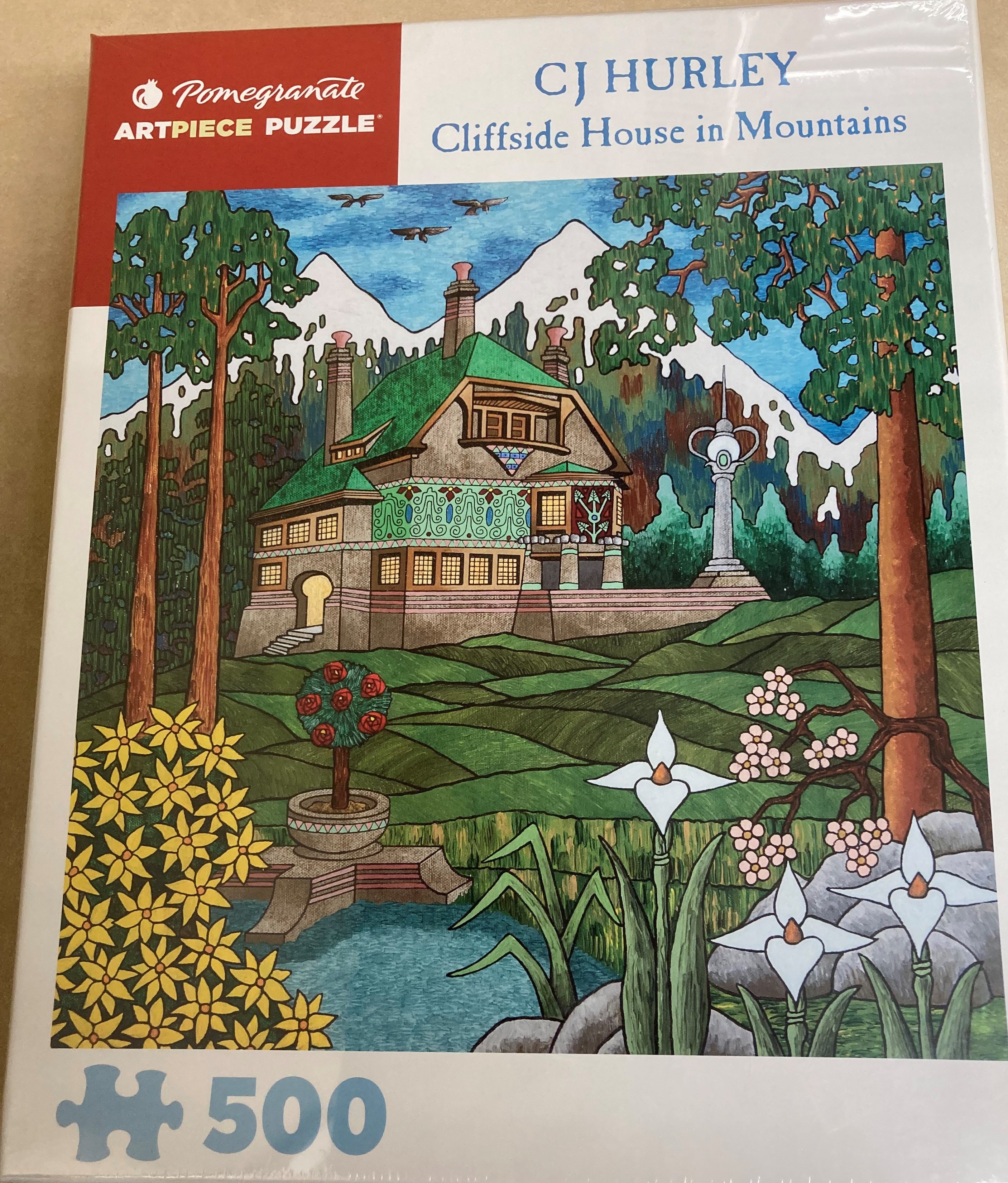 Puzzle for this program: CJ Hurley Cliffside House in Mountains
