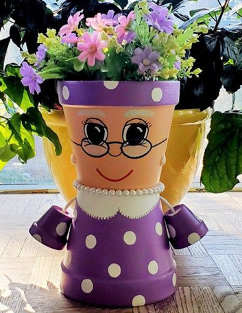 Flower Pot Person