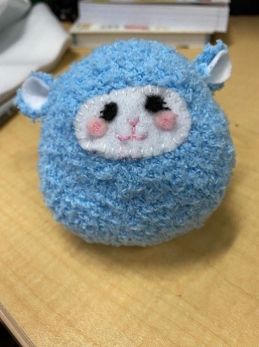 Image of squishy toy made from a sock