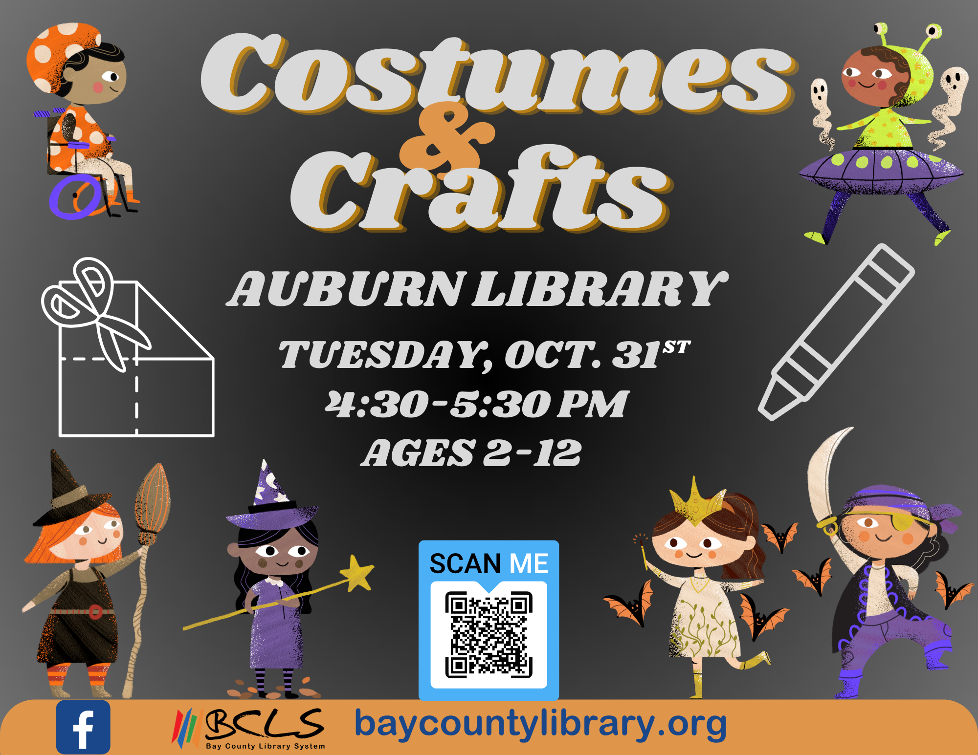 Costumes and Crafts Flyer