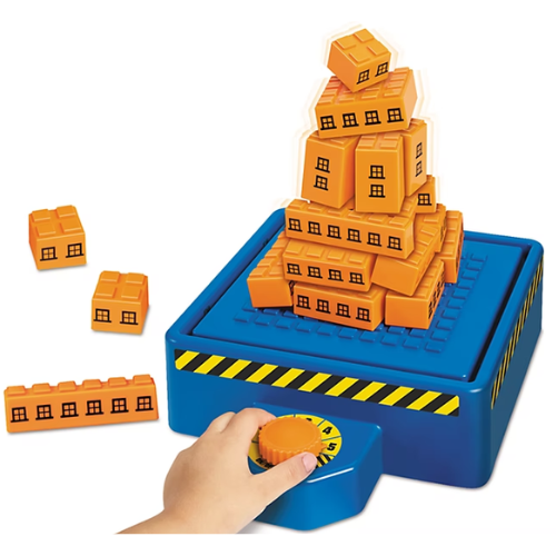 Earthquake Survival Machine with orange blocks