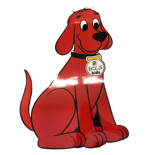 A picture of Clifford the Big Red Dog