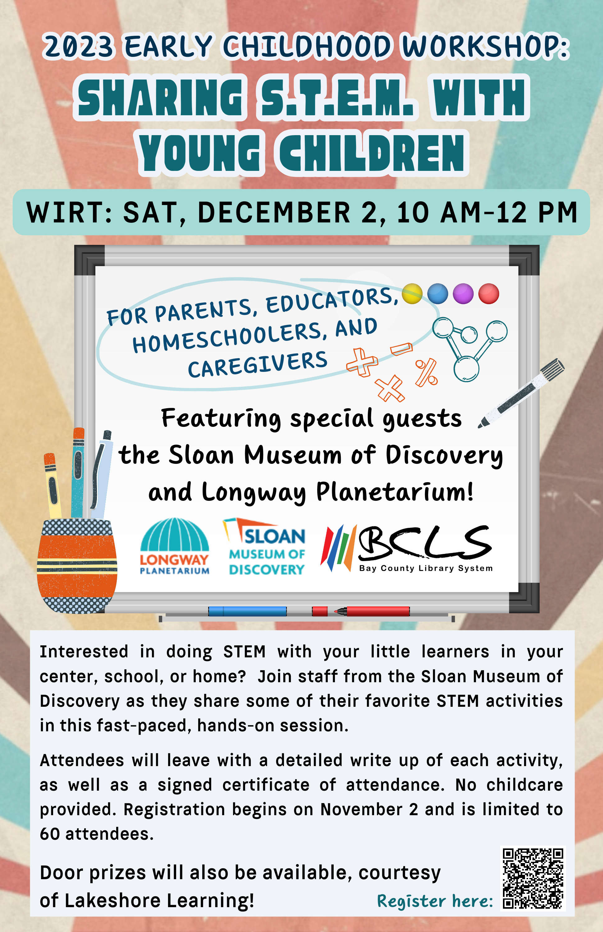 Sharing STEM with Young Children flyer