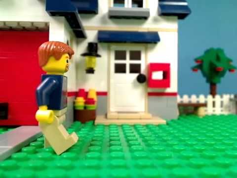 Lego stop motion animation