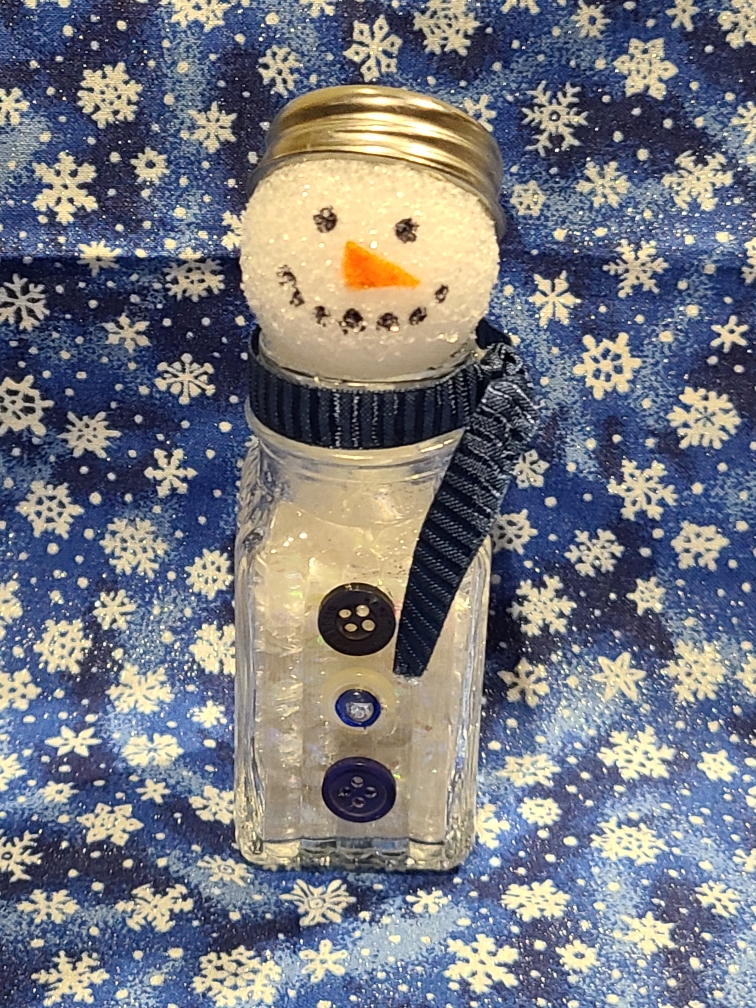 Salt Shaker Snowman