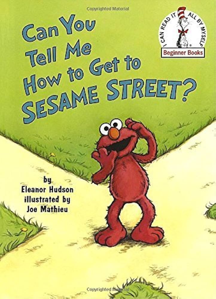 Sesame street book cover