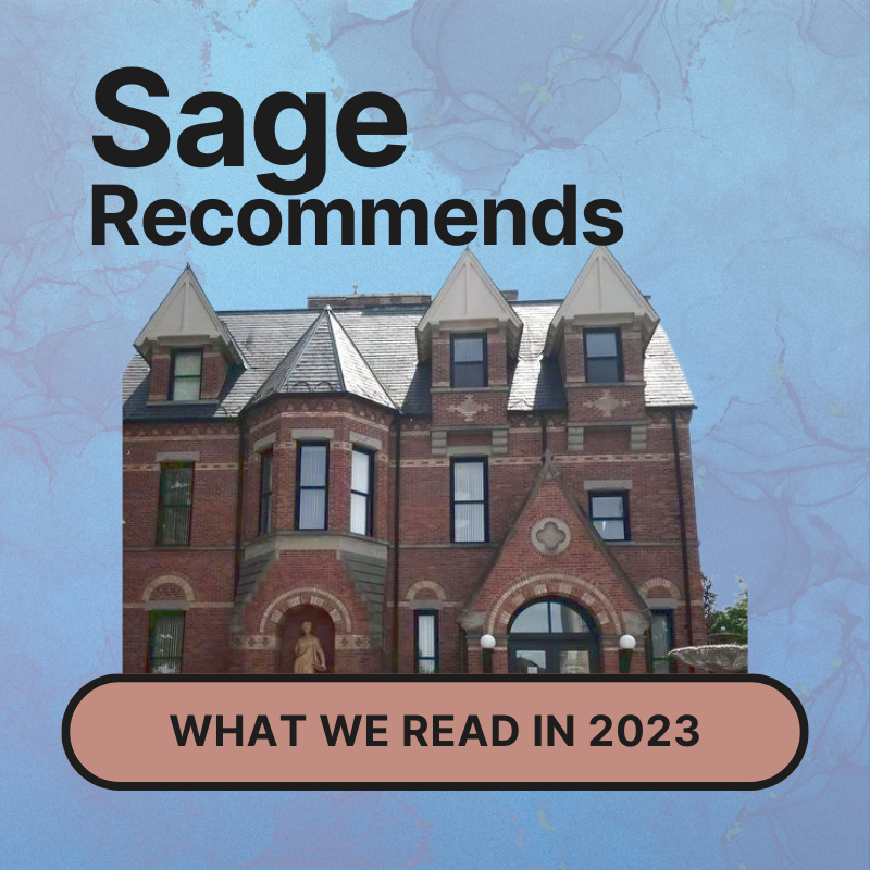 Sage Recommends with picture of Sage Library