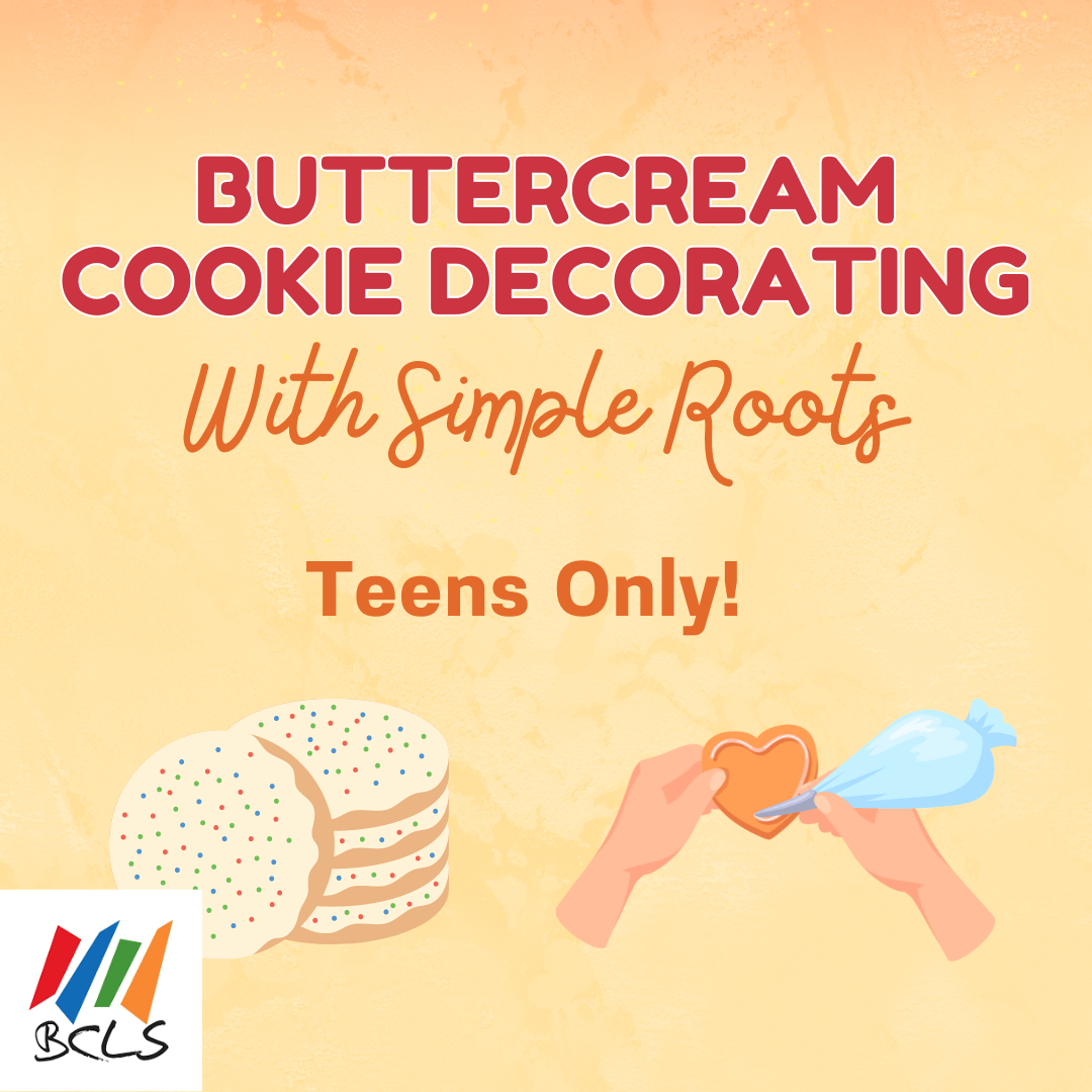Buttercream Cookie Decorating w/ Simple Roots for teens