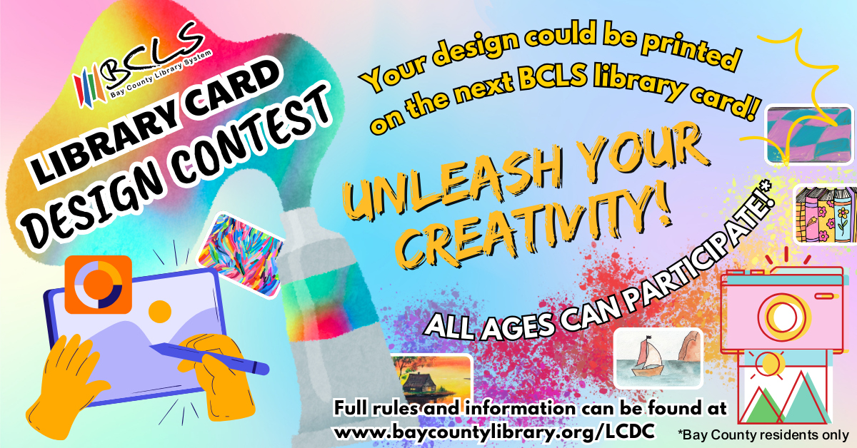 library card design contest