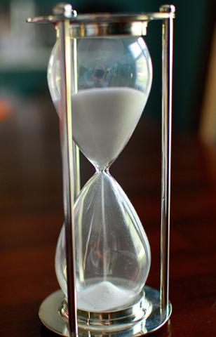 Hourglass timer