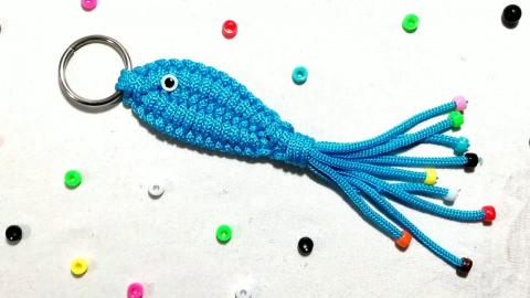 Image for fish macramé craft