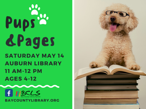 Pups and Pages Flyer
