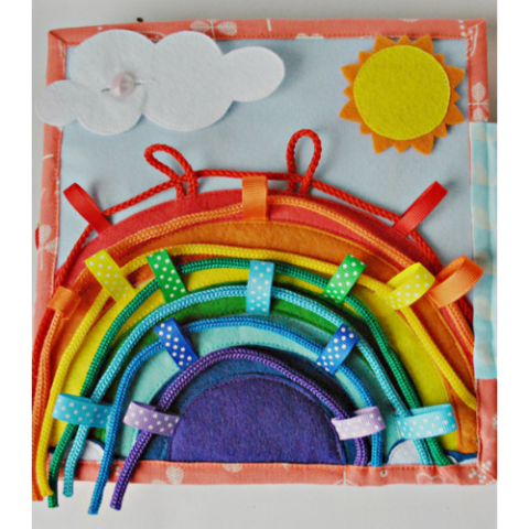 Rainbow with sun and cloud