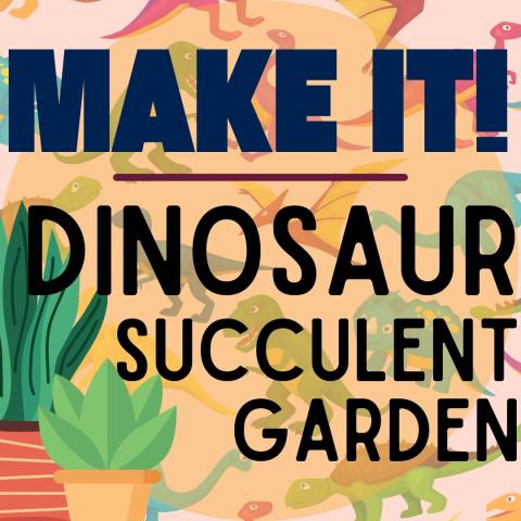 Dinosaur Succulent Garden