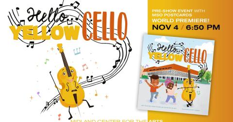 image of yellow cello