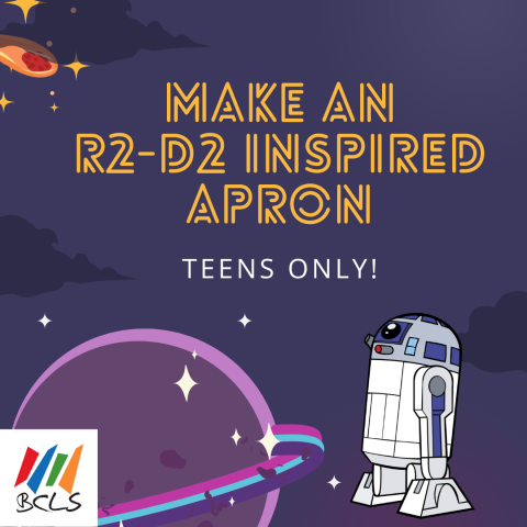 Make an R2-D2 Inspired Apron for teens