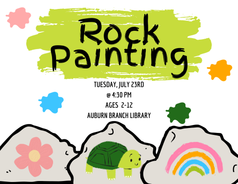 Rock Painting Flyer