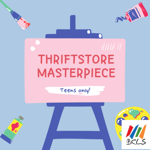 Thrift Store Masterpiece for Teens in grades 6-12