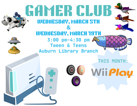Gamer Club Flyer