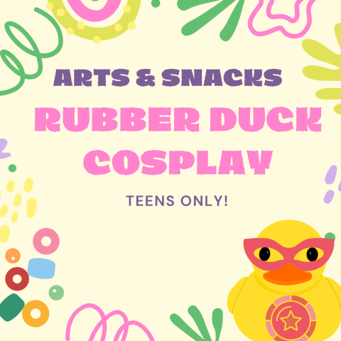 A picture of a rubber duck with a superhero mask