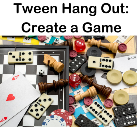 Tween Hang Out: Create a Game (with multiple types of games photo)