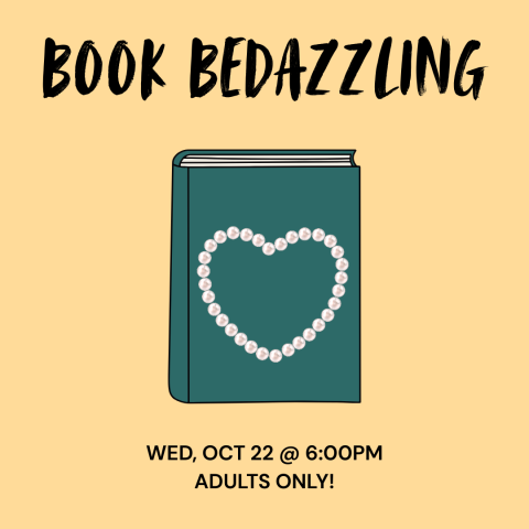 Book Bedazzling 6pm