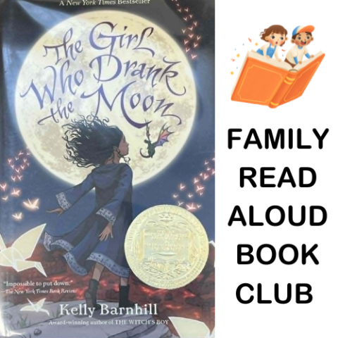 Family Read Aloud Book Club: The Girl Who Drank the Moon (cover)