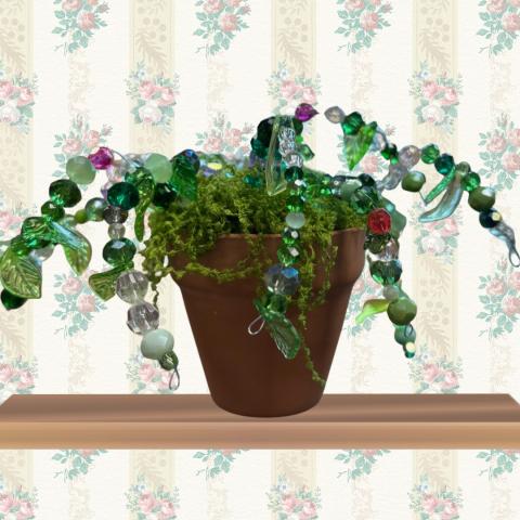 Beaded plant