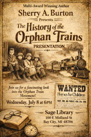 Sherry A Burton presents The History of the Orphan Trains
