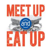 meet up and eat up logo