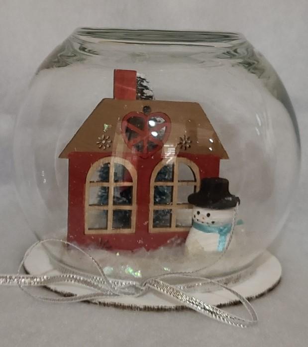 Waterless Snow Globe