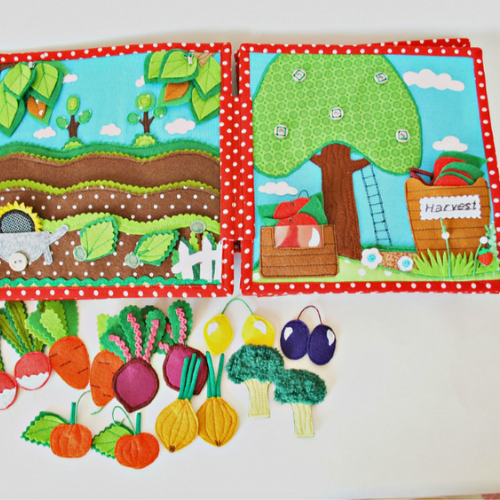 Harvest theme felt page