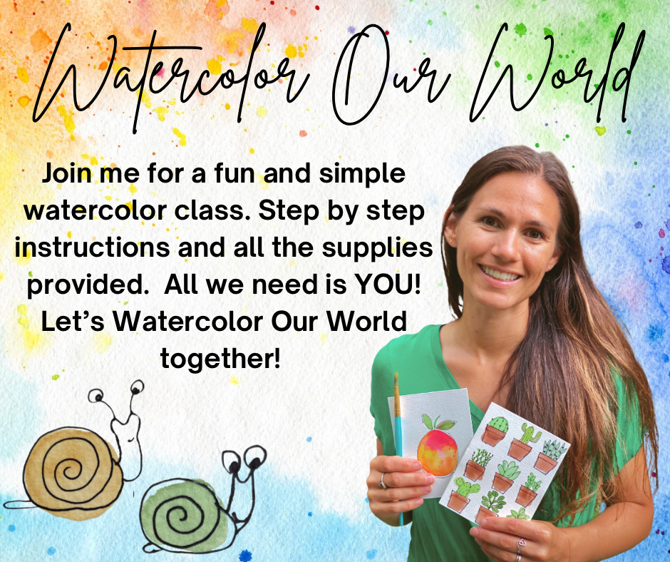 Watercolor Our World