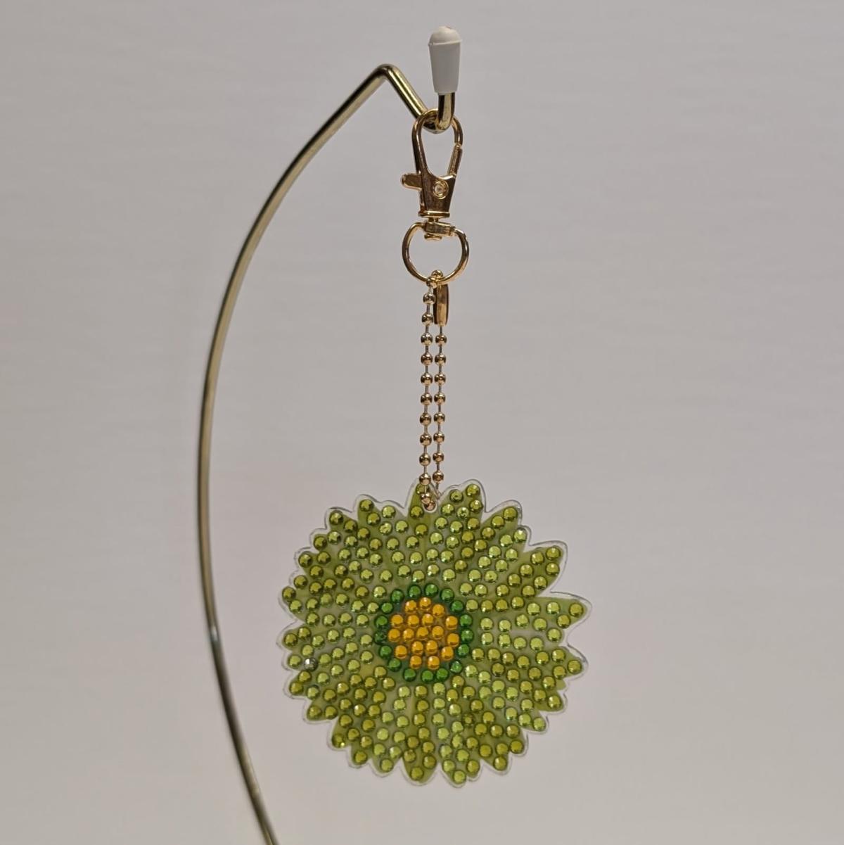 Diamond Dot Keychain