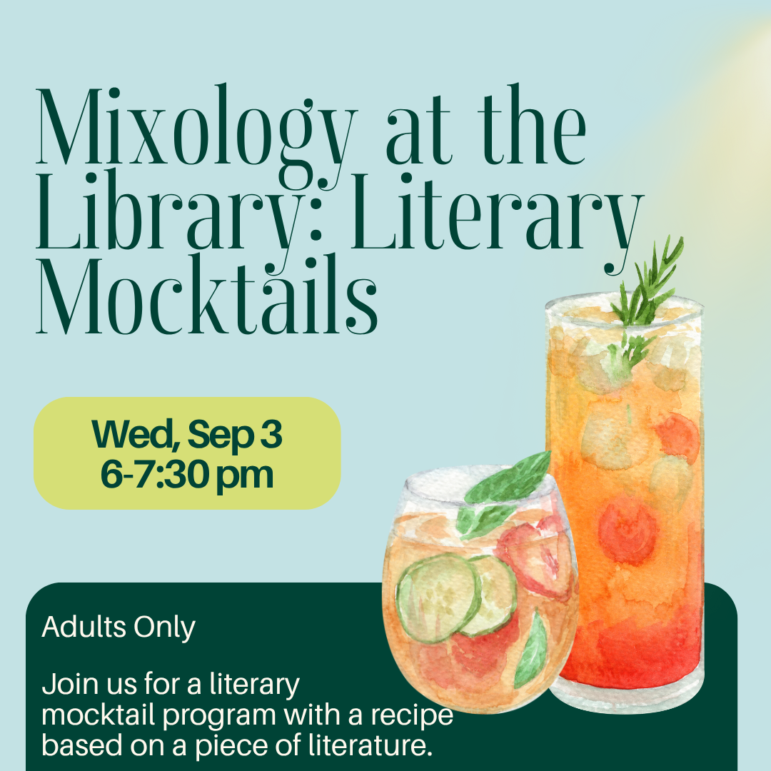 Literary Mocktails