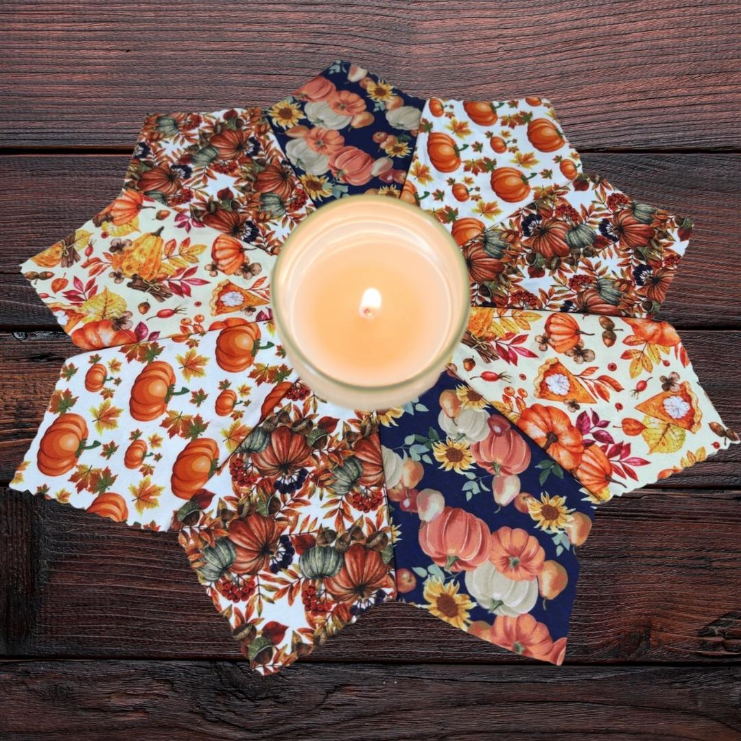 Fall Candle Mat