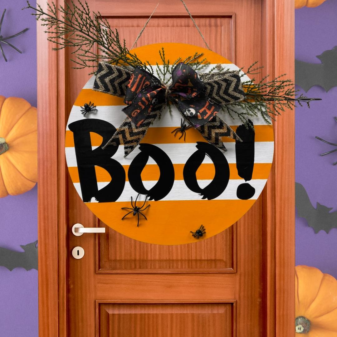 Boo Decorative Sign Craft