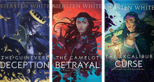 Covers of Camelot Rising Trilogy