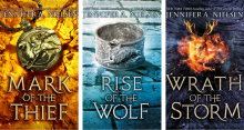 Covers of Mark of the Thief Trilogy