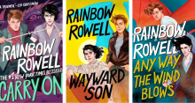Covers of Simon Snow Trilogy